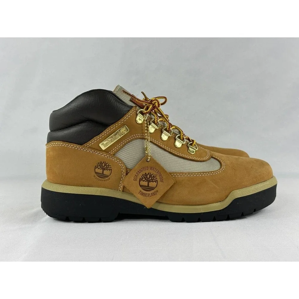 Timberland Field Boot Waterproof Wheat A18RI Men's Size 8.5
